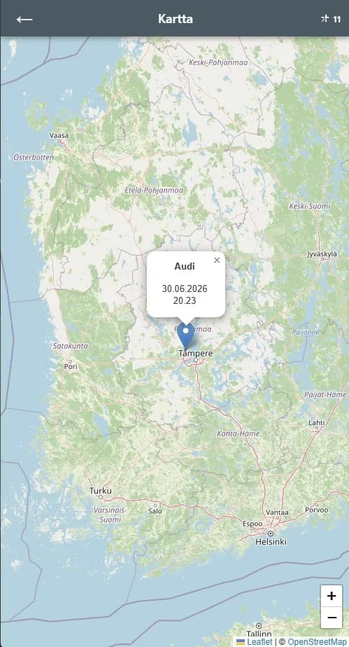 GPS paikannus